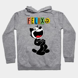 smile loud the cat happy Hoodie